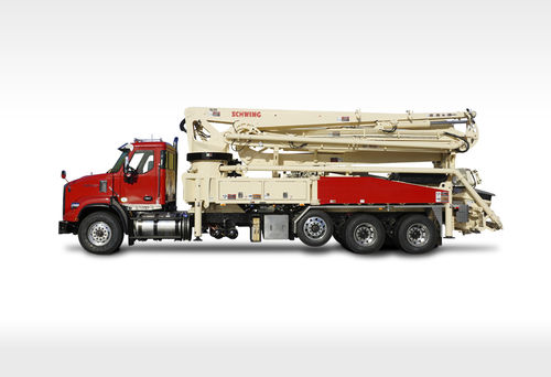 Autobomba de hormigón para obra - S 38 SX - SCHWING GmbH - para la industria