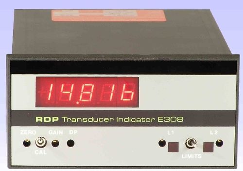 Amplificador de señal - E308, E309 - RDP Electronics - acondicionador / digital / para transductor
