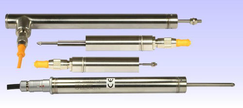 Sensor de desplazamiento lineal - DCW series - RDP Electronics - LVDT de tipo DC / analógico / de metal