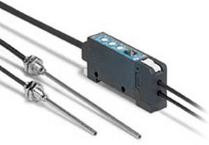 Sensor fotoeléctrico de tipo barrera - SA1C-F - IDEC - rectangular / de fibra óptica / compacto