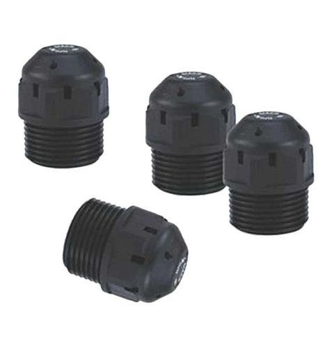 Tapón redondo - 8162/9 - A2S Advanced Safety Solutions - roscado / de poliéster reforzado por fibra de vidrio / de seguridad