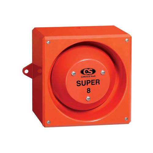 Difusor sonoro ignifugado - YA80 Super - A2S Advanced Safety Solutions - resistente al fuego / IP65 / NON ATEX