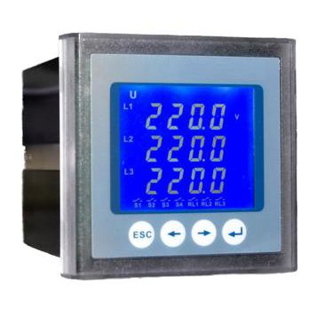 Dispositivo de medición de potencia contador eléctrico - PMC72 Series - Kingsine Electric Automation Co., Ltd. - multímetro / frecuencímetro / empotrable