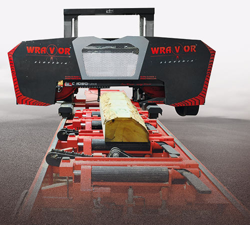 Sierra de cinta - WRC 1050 - Wravor d.o.o. - horizontal / para madera / de enchapado