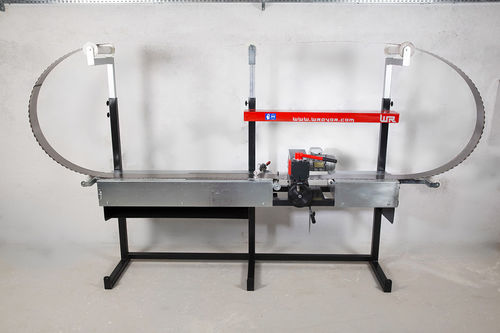 Máquina laminadora de hoja de sierra de cinta - WR - Wravor d.o.o. - con enderezador