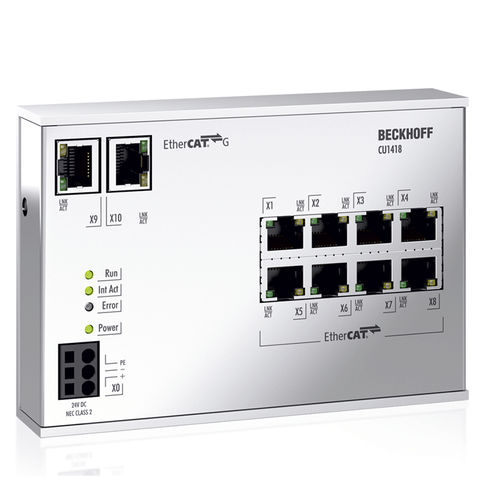 Multiplicador de puerto Ethernet - CU1418  - Beckhoff Automation