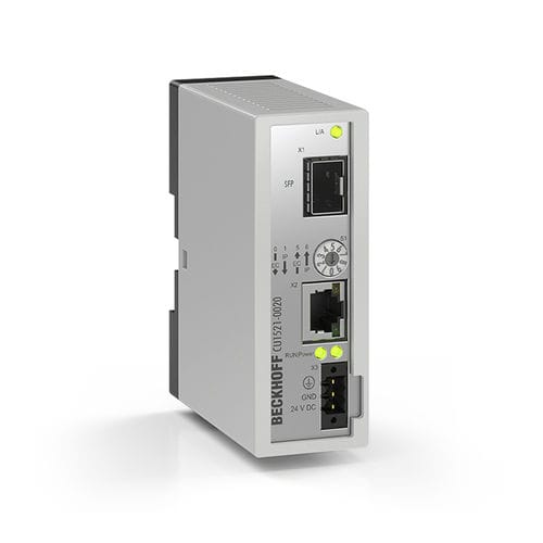 Multiplicador de puerto Ethernet - CU1521-0020 - Beckhoff Automation