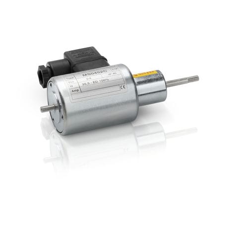 Electroimán lineal - MS series - AB TRASMISSIONI SRL - de mantenimiento / de bloqueo / electromagnético
