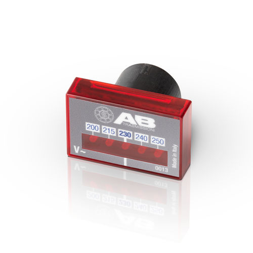 Indicador de tensión - E28 series - AB TRASMISSIONI SRL - LED / para montaje sobre panel / compacto