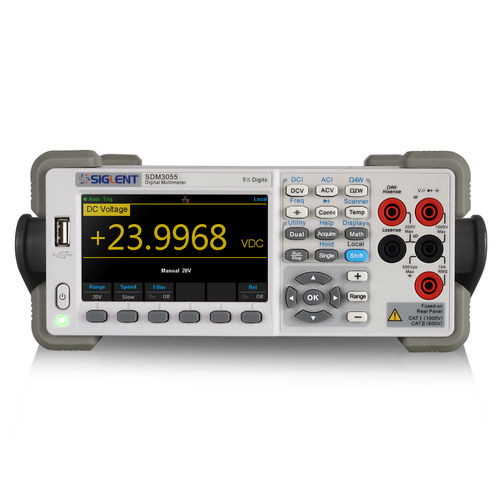 Multímetro digital - SDM3055 Series - Siglent Technologies Co., Ltd - benchtop / cat I / con medición de potencia