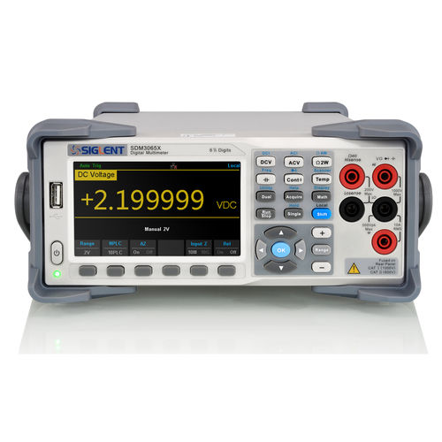 Multímetro digital - SDM3065X - Siglent Technologies Co., Ltd - benchtop / cat I / con medición de potencia