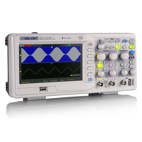 Osciloscopio digital - SDS1000CML+ series - Siglent Technologies Co., Ltd - de sobremesa / de 2 vías / con pantalla LCD
