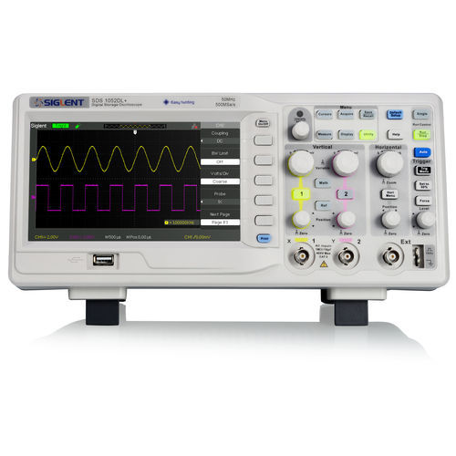 Osciloscopio digital - SDS1000DL+ series - Siglent Technologies Co., Ltd - de sobremesa / de 2 vías / con pantalla LCD