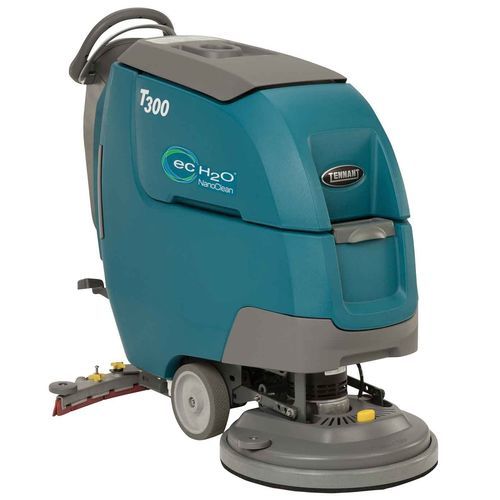 Fregadora con operador a pie - T300 - Tennant - alimentada por batería / multifunción