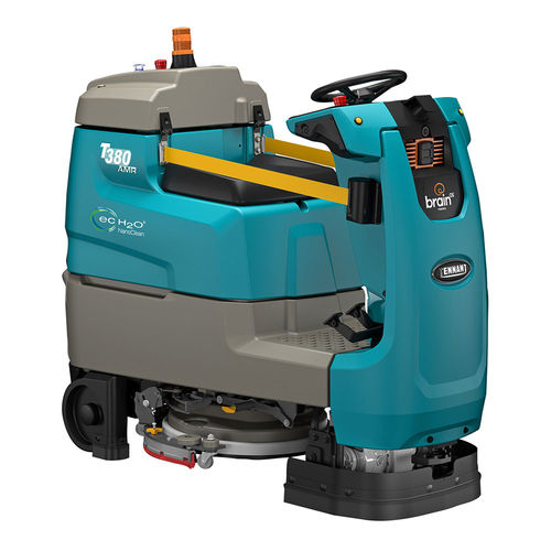 Fregadora con operador a bordo - T380AMR - Tennant - autónoma / alimentada por batería / compacta