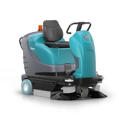 Barredora con operador a bordo - S680 - Tennant - con batería / de interior / de exterior