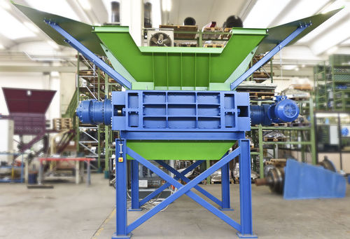 Molino destrozador de residuos primario - LC series - FORREC - para aplicaciones industriales / para metales
