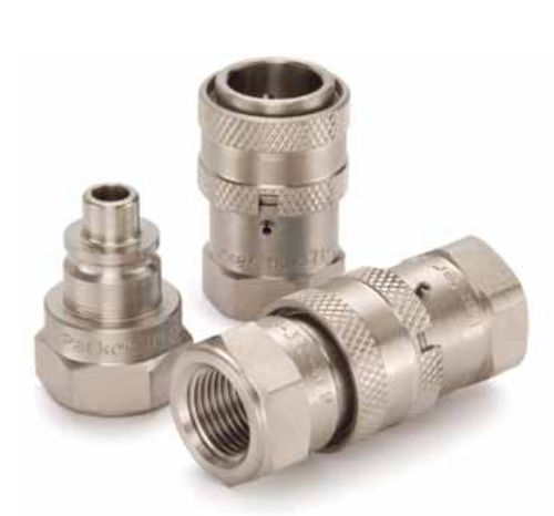 Empalme de acero - HO series - Parker Quick Coupling Division - roscado / recto / hexagonal