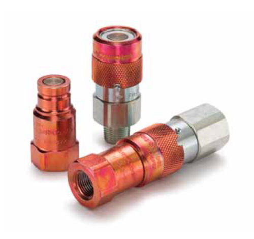 Racor hidráulico - FH series - Parker Quick Coupling Division - rápido / de acero / macho