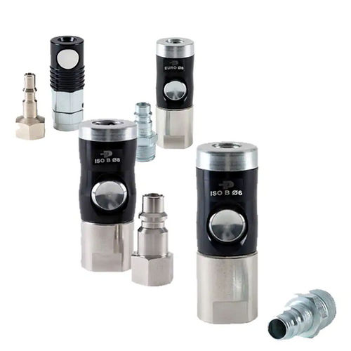Racor neumático - KP - Parker Quick Coupling Division - rápido / ISO / de NBR