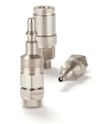 Racor neumático - 303 series - Parker Quick Coupling Division - rápido / de acero inoxidable