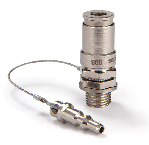Racor neumático - 303 series - Parker Quick Coupling Division - rápido / de latón / universal