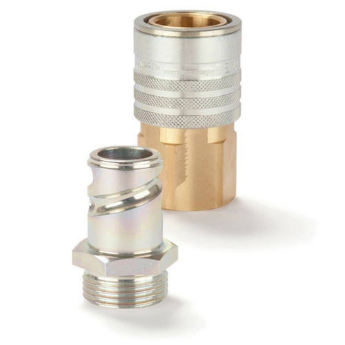 Racor neumático - 2100 series - Parker Quick Coupling Division - rápido / de latón / de acero