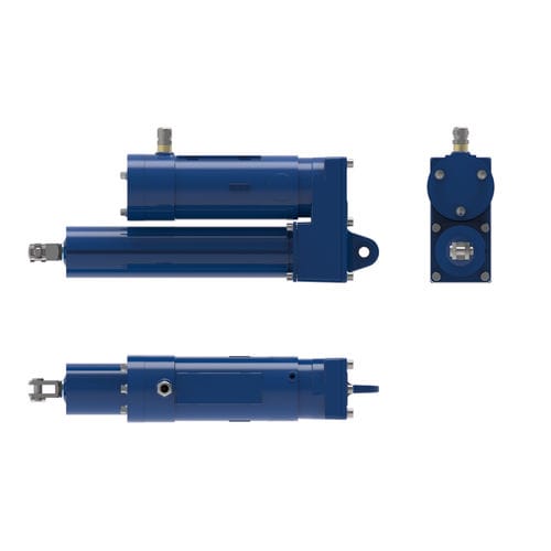 Cilindro compacto - T6C2 - 1483 series - RACO - eléctrico / DC / síncrono
