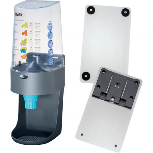Distribuidor de tapones antiruido desechables - ONE2CLICK - UVEX - de contenedores / portátil / magnético