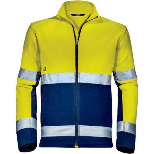 Chaqueta de trabajo - SUXXEED 8830 series - UVEX - de alta visibilidad / con protección UV / de poliéster