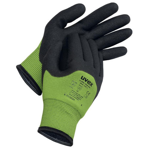 Guante de trabajo - THERMO PLUS CUT C - UVEX - para obra de construcción / contra el frío / anticortes