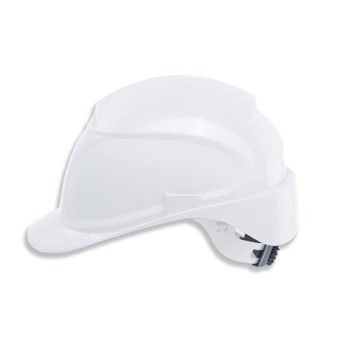 Casco para obras - B-S-WR  - UVEX - EN 397 / de polietileno / blanco