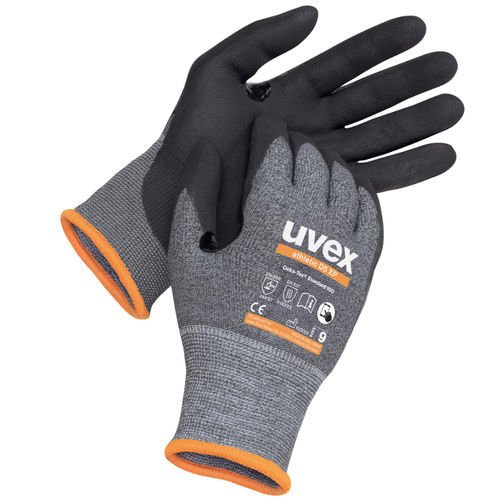 Guante de trabajo - ATHLETIC D5 XP - UVEX - industrial / de protección mecánica / de poliamida