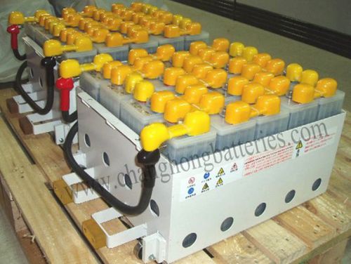 Sistema de baterias de NiCd - 40KPX90 - SICHUAN CHANGHONG BATTERY CO., LTD. - 48 V / para AGV / CE