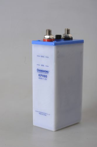Sistema de baterias de NiCd - KPH80 - SICHUAN CHANGHONG BATTERY CO., LTD. - bloque / para ondulador / TÜV