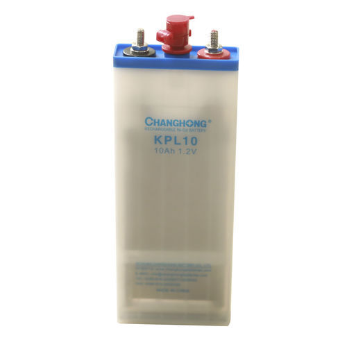 Batería de NiCd - KPL10 - SICHUAN CHANGHONG BATTERY CO., LTD. - prismática / para ondulador / industrial