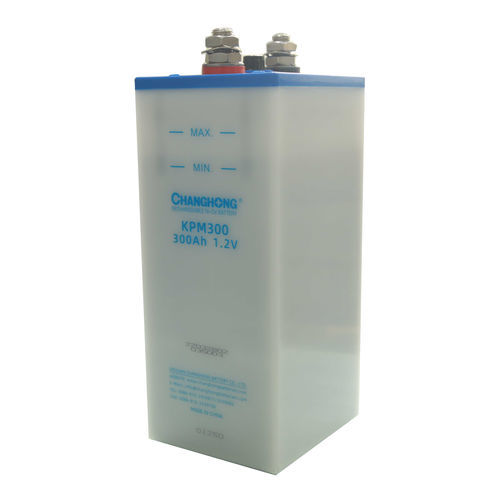 Batería de NiCd - KPM300 - SICHUAN CHANGHONG BATTERY CO., LTD. - prismática / industrial / para alimentación de emergencia