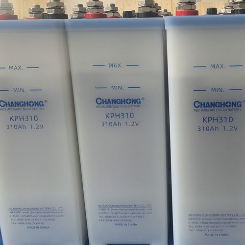 Batería de NiCd - KPH310 - SICHUAN CHANGHONG BATTERY CO., LTD. - prismática / industrial / IEC