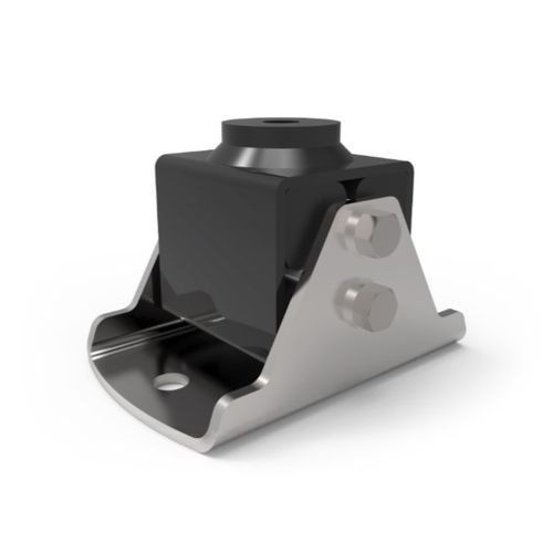 Soporte antivibratorio rectangular - RAV  - Lovejoy - de metal
