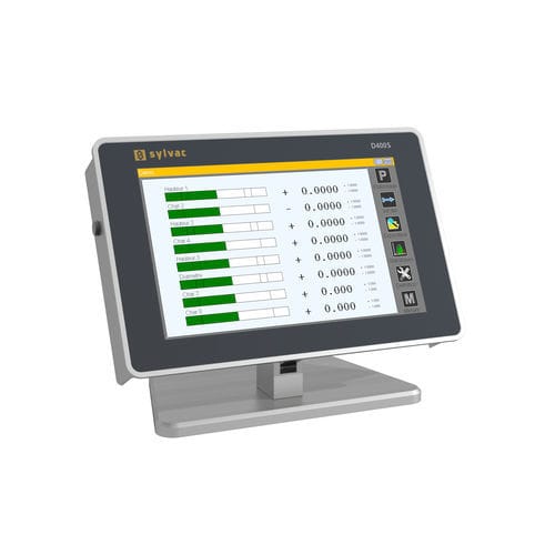 Pantalla LCD - D400S - SYLVAC - táctil / para aplicaciones médicas / para la industria del automóvil