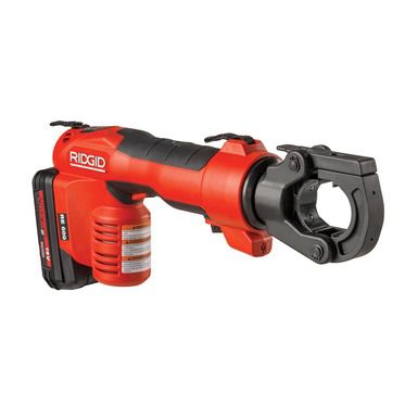 Herramienta de engaste eléctrica - RE 600 - Ridge Tool - para conector / para de hilo / con batería