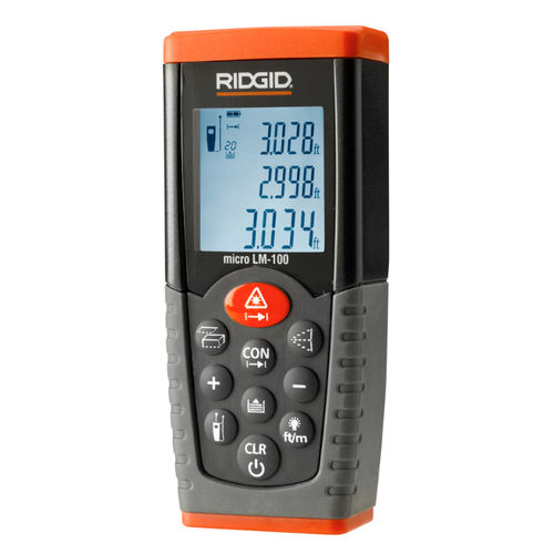 Telémetro láser - micro LM-100  - Ridge Tool - portátil