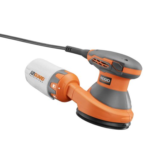 Lijadora excéntrica - R26011 - Ridge Tool - eléctrica / con sistema de recuperación de polvo