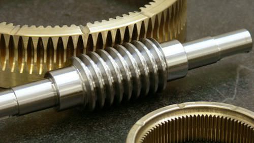 Engranaje de tornillo sin fin - TANDLER - en espiral / con cubo