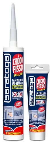 Cola para madera - Il Chiodo Fisso Plus - Saratoga Int Sforza - para metal / para espuma / para plástico
