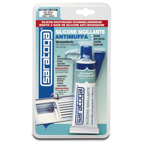 Masilla silicona - Saratoga Int Sforza - para aplicaciones sanitarias / química