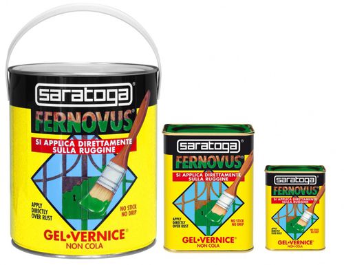 Revestimiento de protección anticorrosión - FERNOVUS GEL-VERNICE - Saratoga Int Sforza - de escayola / para armazón metálico / industrial