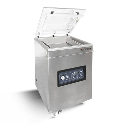 Máquina de embalaje semiautomática - Easy vac 500D FT - ISG Pack - de vacío / de campana / giratoria