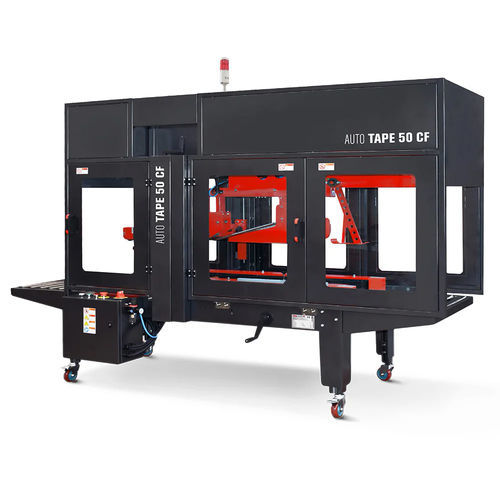 Precintadora de cajas de cartón varias solapas - Auto Tape 50 CF - ISG Pack - cinta adhesiva / semiautomática