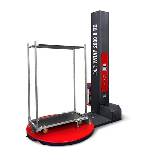 Envolvedora con plataforma giratoria - Easy Wrap 2000 B RC - ISG Pack - semiautomática / manual / de film estirable